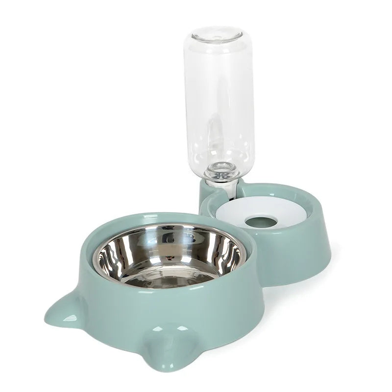 One‑Stop Feeder + Fountain for Happy, Hydrated Pets