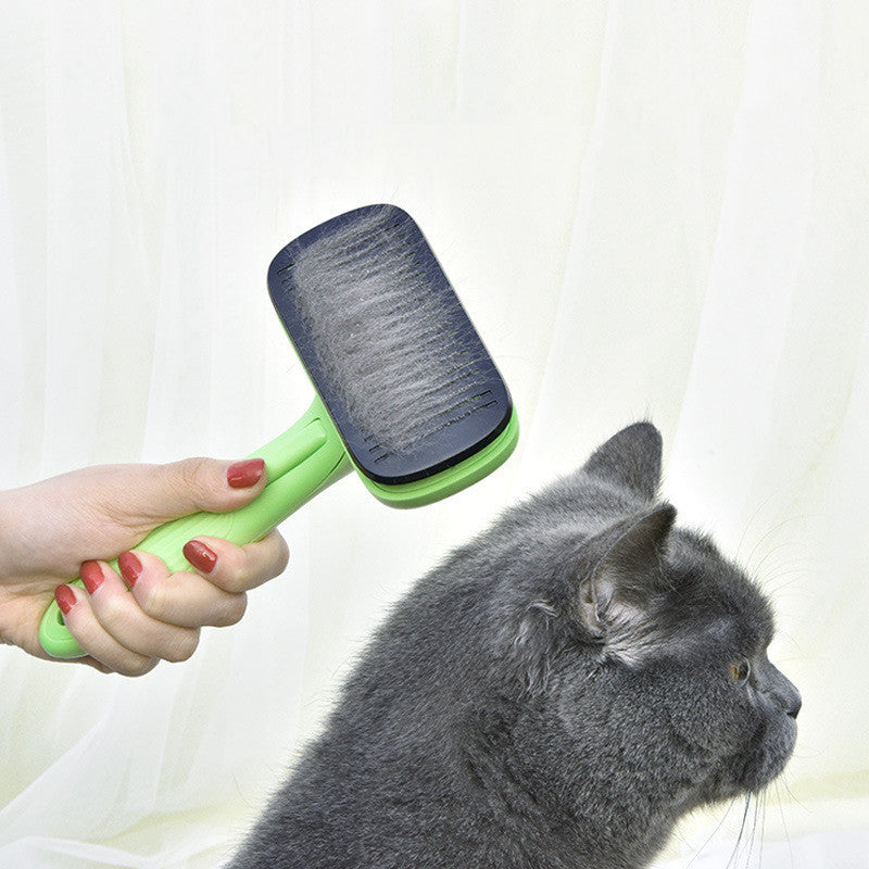 Groom and Vacuum: No More Flying Pet Fur