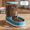 2-in-1 Pet Fountain: Food and Water Made Easy